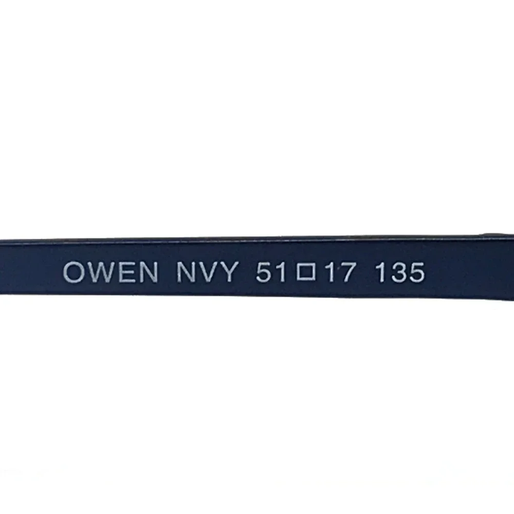 Nerf Kids Boys Eyeglasses Frames OWEN NVY Navy Blue Rectangle Wire Rim 51-17-135 - Picture 9 of 12